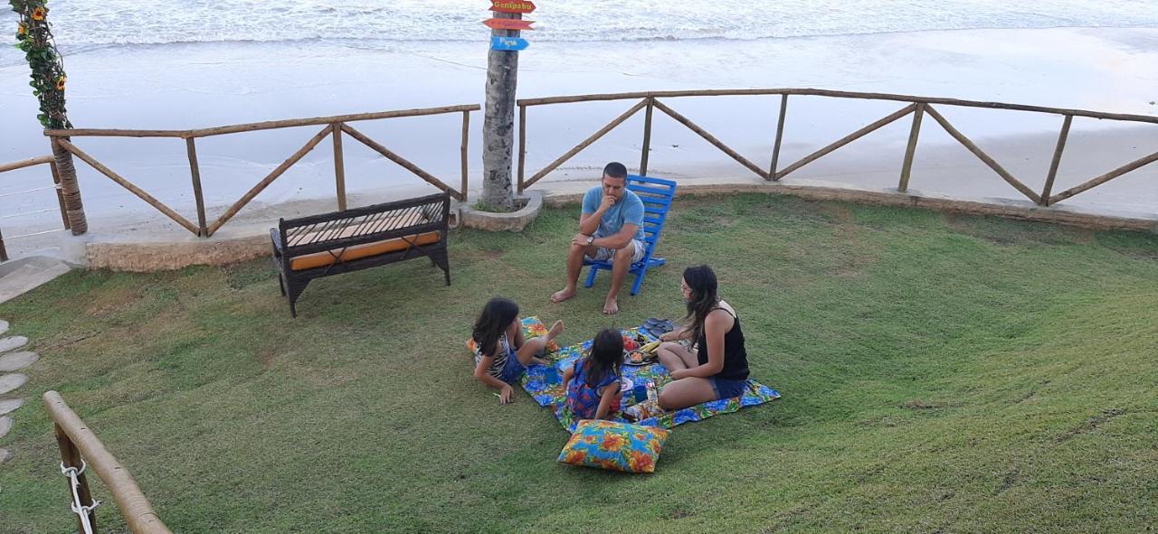 Pousada Parracho Maracajau Bagian luar foto