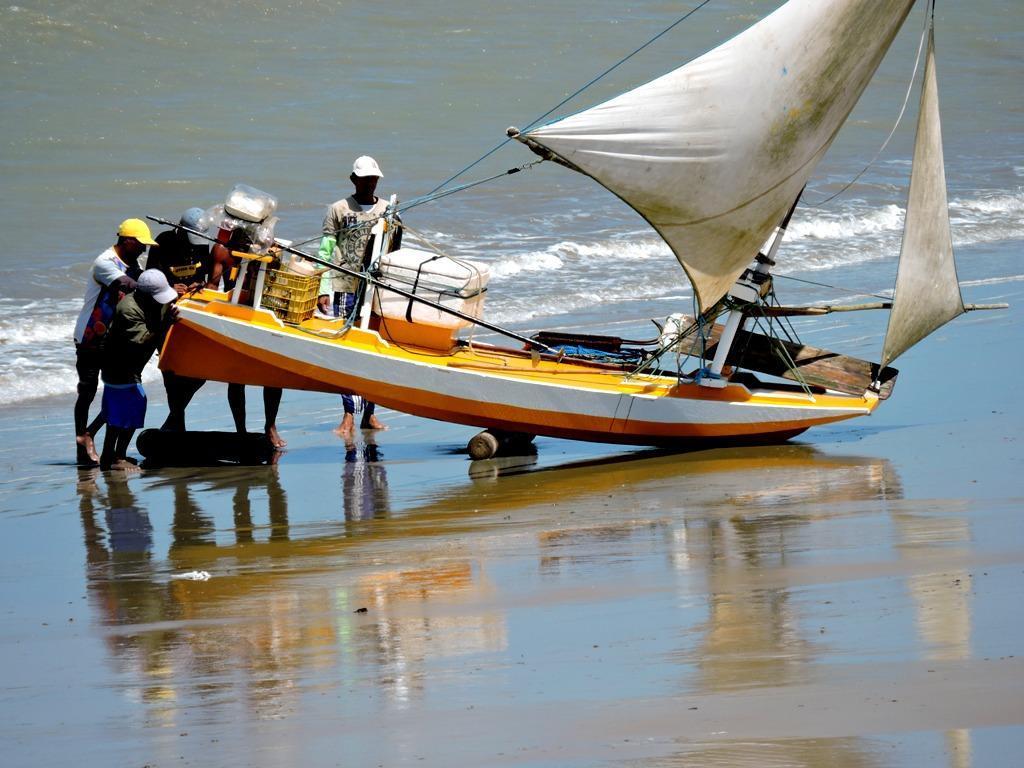 Pousada Parracho Maracajau Bagian luar foto